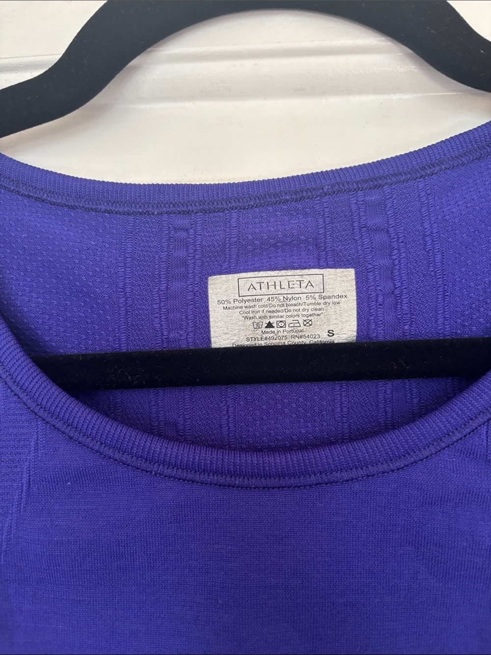 Athleta Speedlight Seamless Tank, Dusk Purple, S - Picture 3 of 3